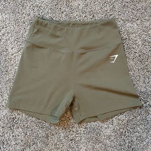 Gymshark green dream biker shorts size small